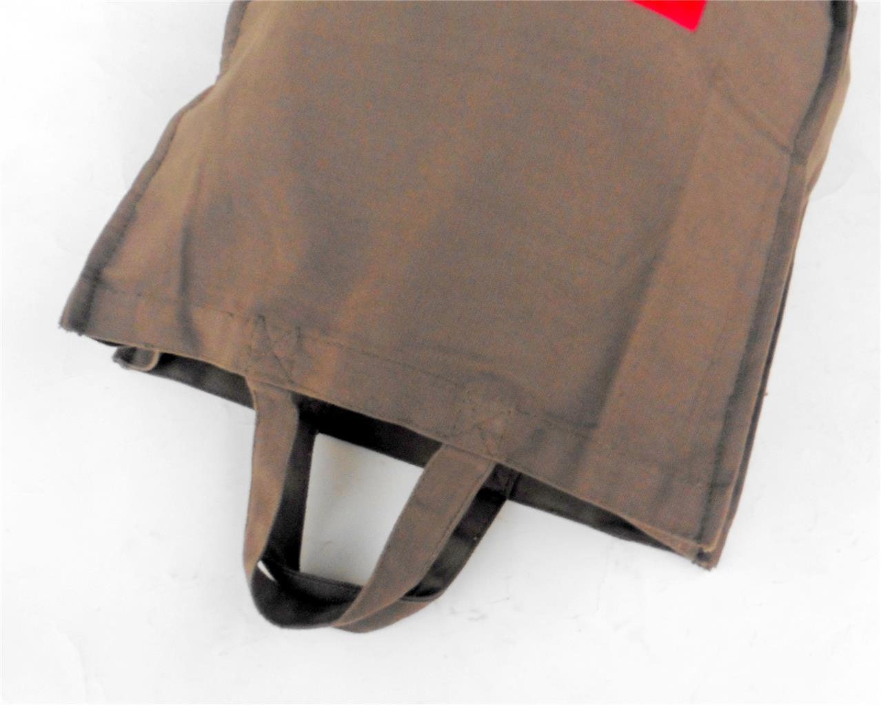 2× Reusable Canvas Large Grocery Shopping Bag Travel Tote Casual Cloth Handbag