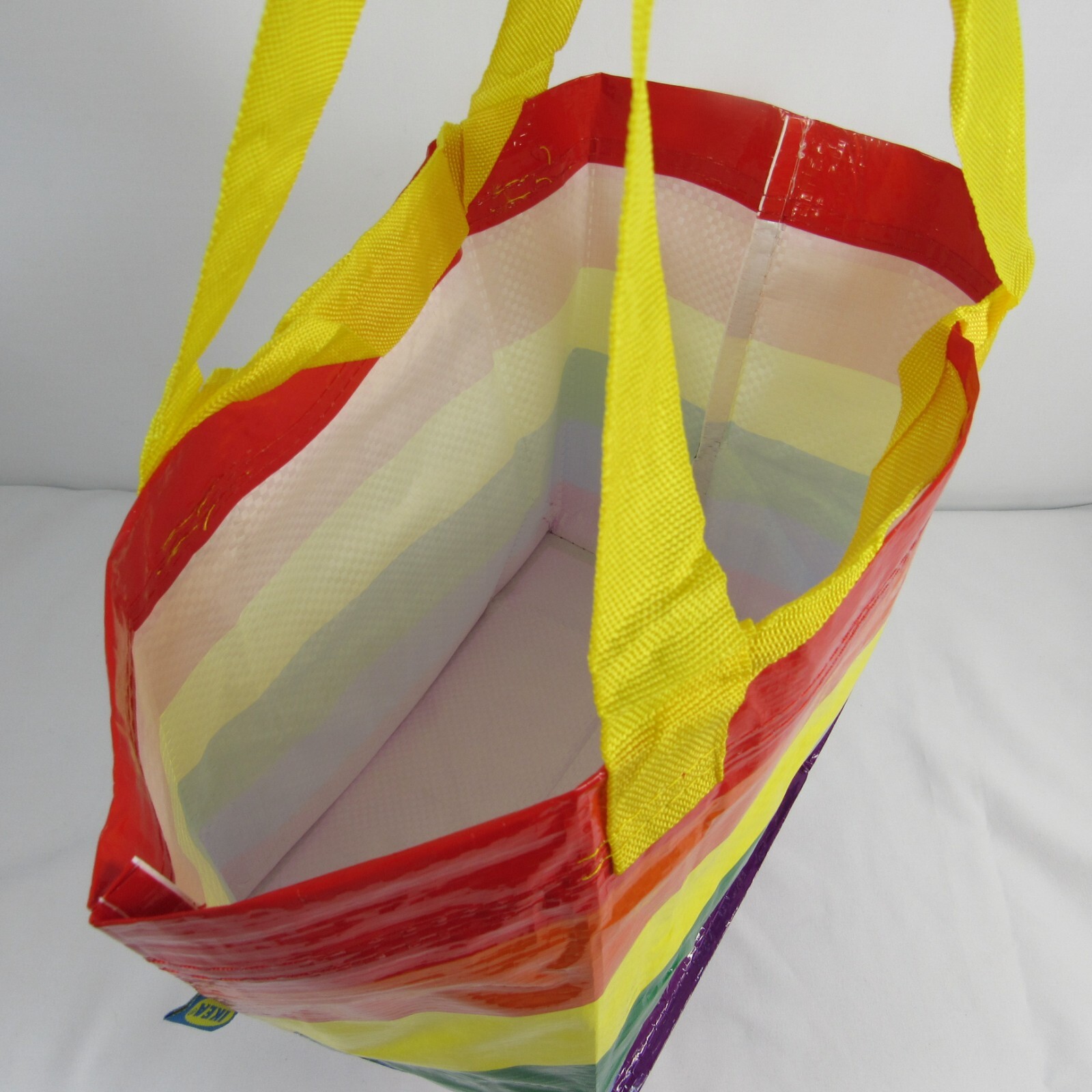 Ikea Storstomma Rainbow Bag Medium Tote Reusable ECO Grocery Laundry Storage Bag
