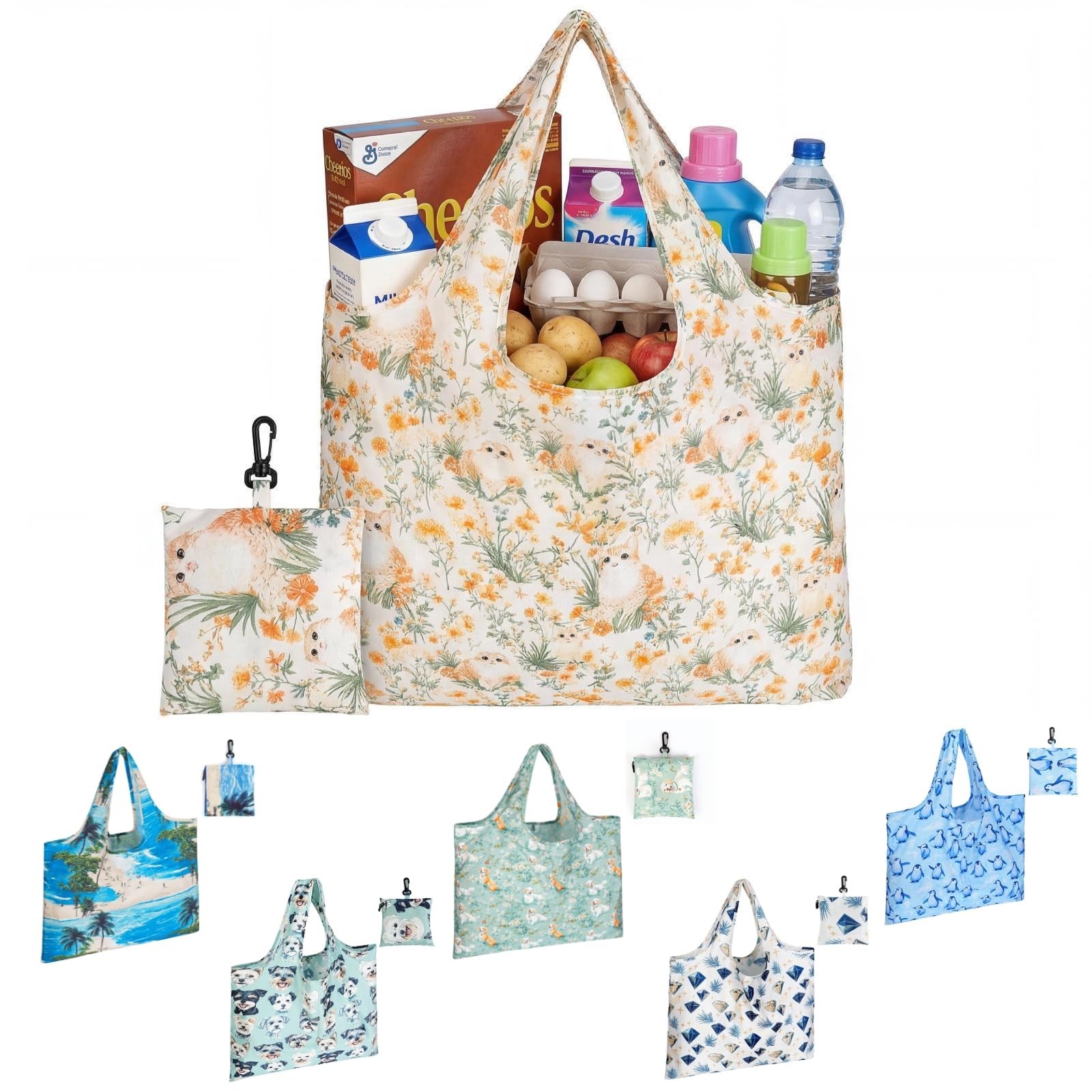 JOVIUMII Large, Beige,olive Green,cream,azure Blue,cerulean Blue,mint Green
