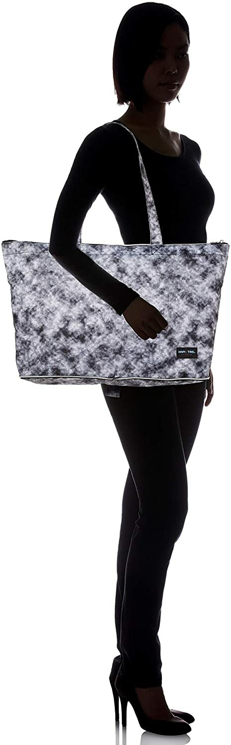 HAPITAS Eco Friendly Tote Travel Bag Smoke Grey 20L