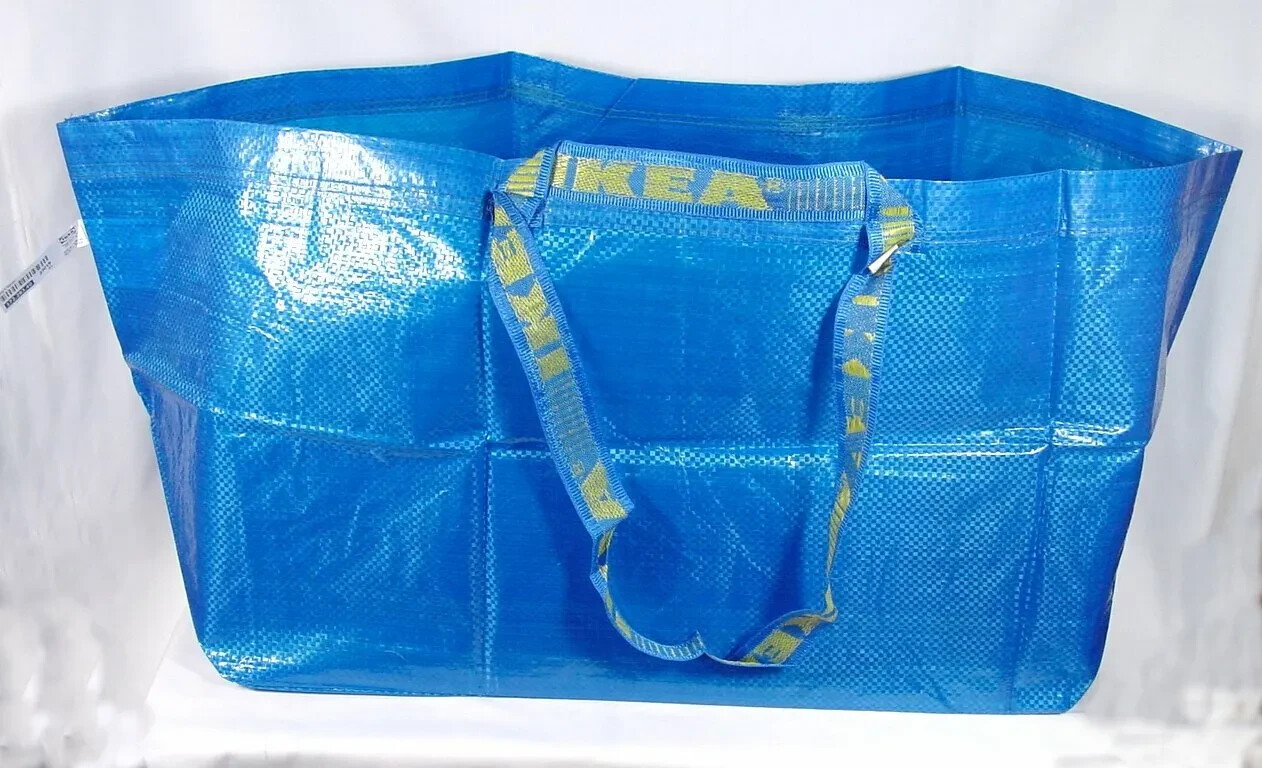 Frakta Large Reusable Shopping Laundry Travel Bag Recycle Quick Ship
