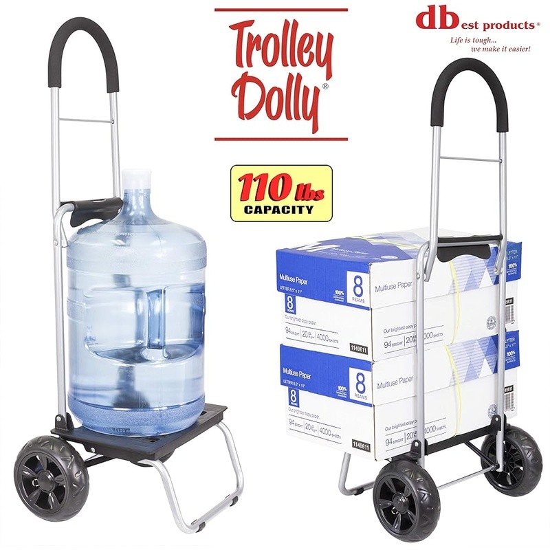 Oversized Wheeled Shopping Utility Tote Durable Removable Bag W/ Pockets New