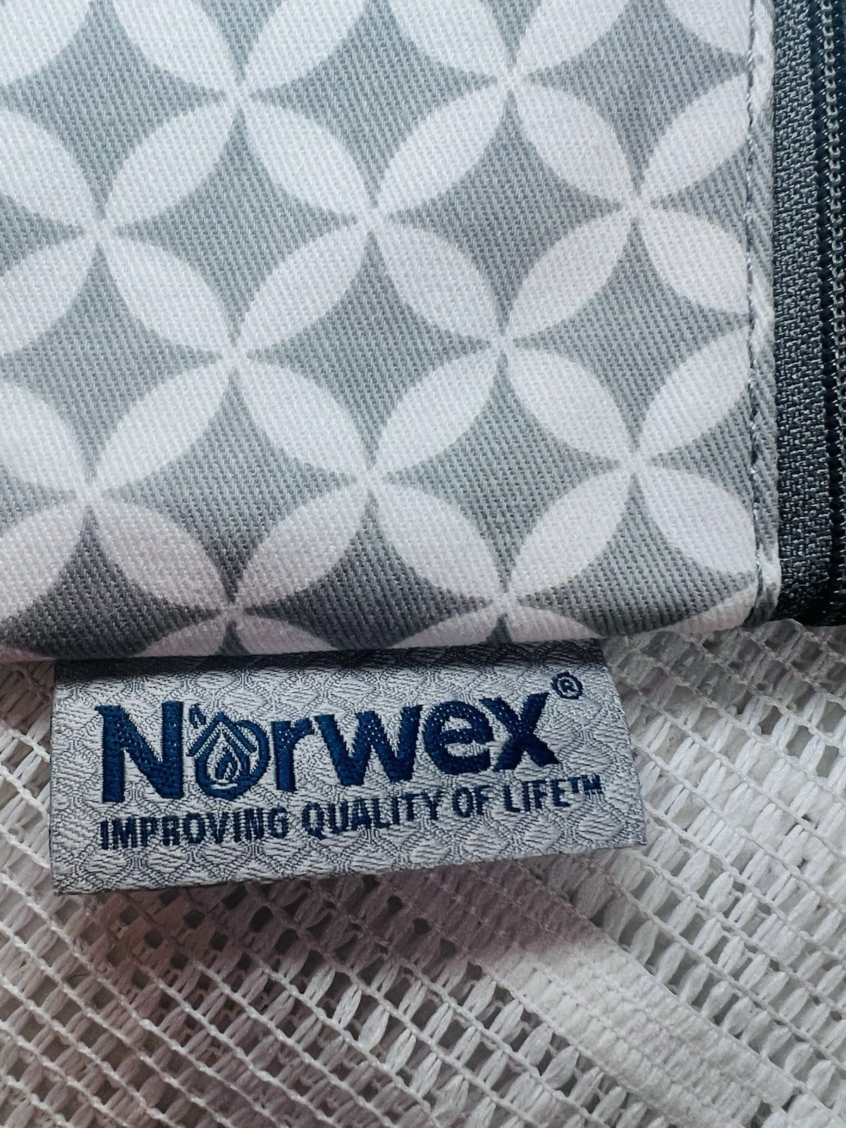 New Norwex Reusable Wet Wipes Bag Diamond Pattern