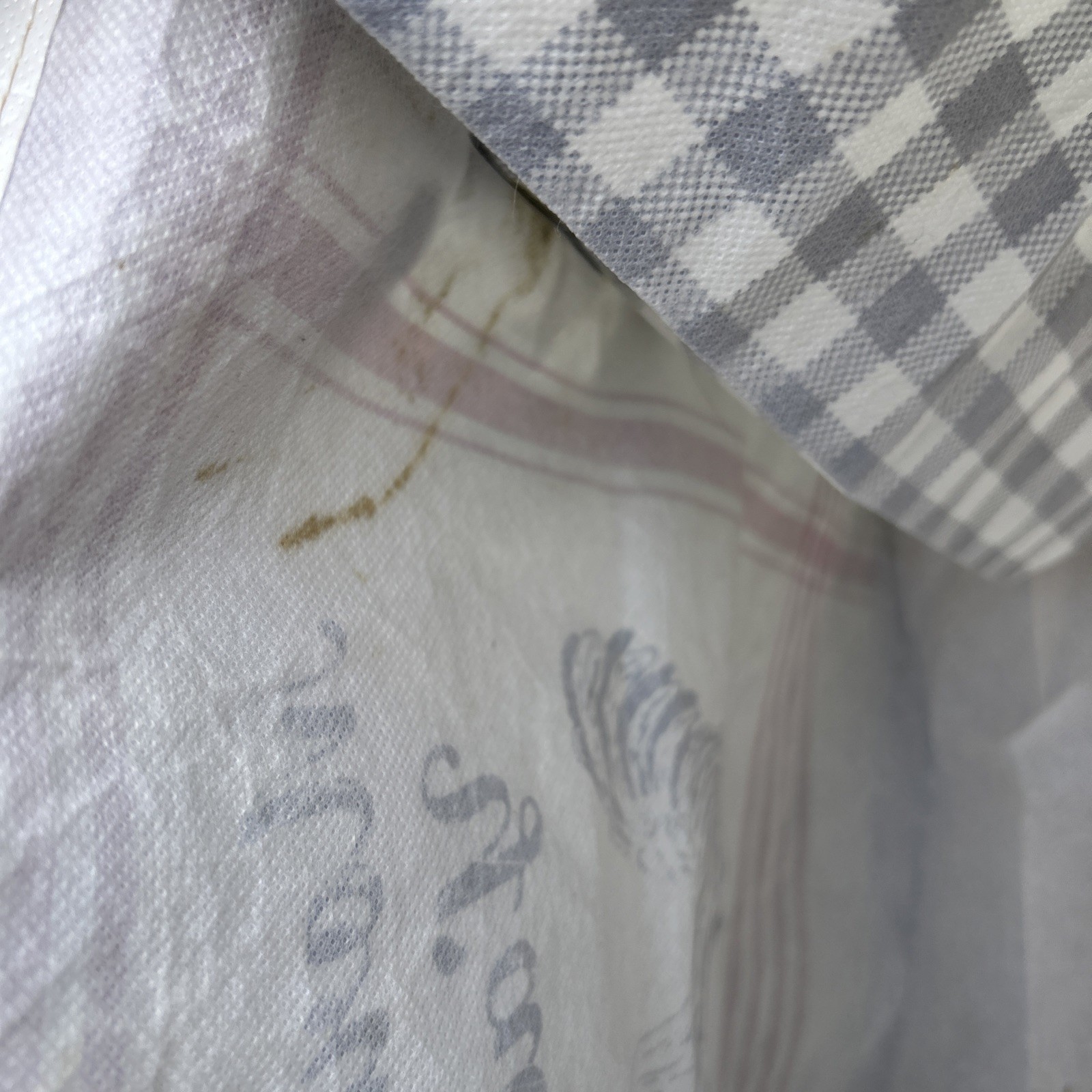 Cracker Barrel Reusable Shopping Bag. Mornin’ Y’all- With Plaid Pattern—