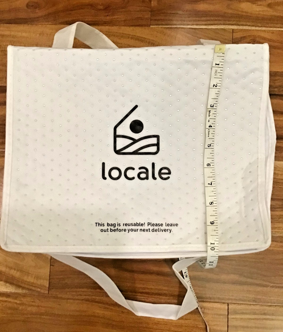 3 Pack Large Insulated Reusable Grocery Bag with Zipper Top for Takeout 12x10x6