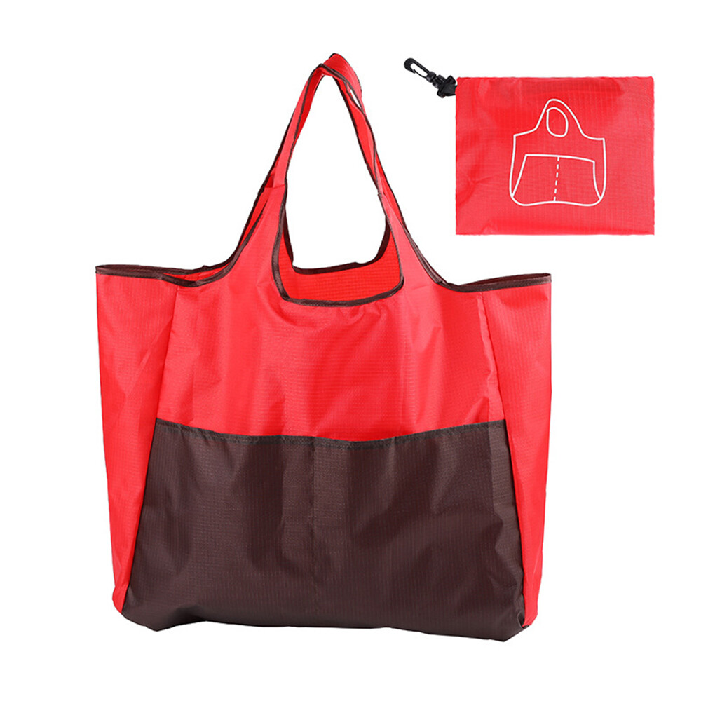 New Big Folding Shopping Bag Large Capacity Portable Reusable Waterproof Grocery