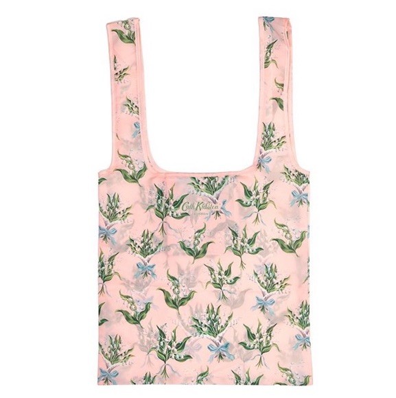CATH KIDSTON Foldable Bag – Fold Away Tote Bag – LILY OF THE VALLEY – NWT