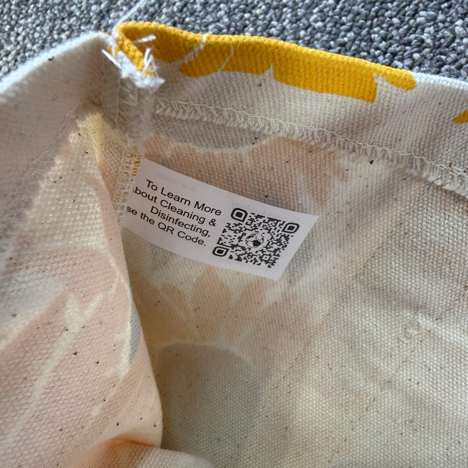 Gelson’s Earthwise Mini Canvas Tote Bag Sunflower 2025 Limited Edition So Cal