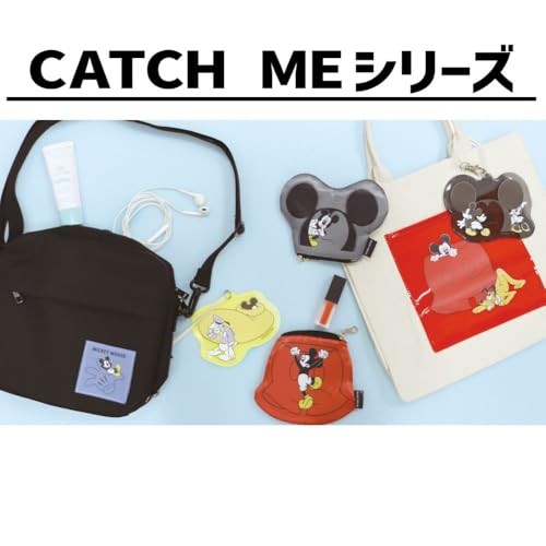 Marimo Craft Disney CATCH ME Series Die Cut Pouch Blue Mickey Approx. W140 x