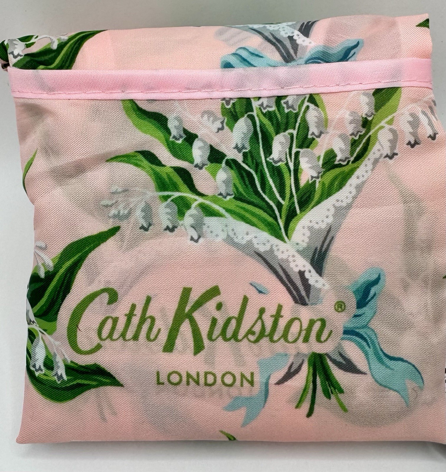 CATH KIDSTON Foldable Bag – Fold Away Tote Bag – LILY OF THE VALLEY – NWT