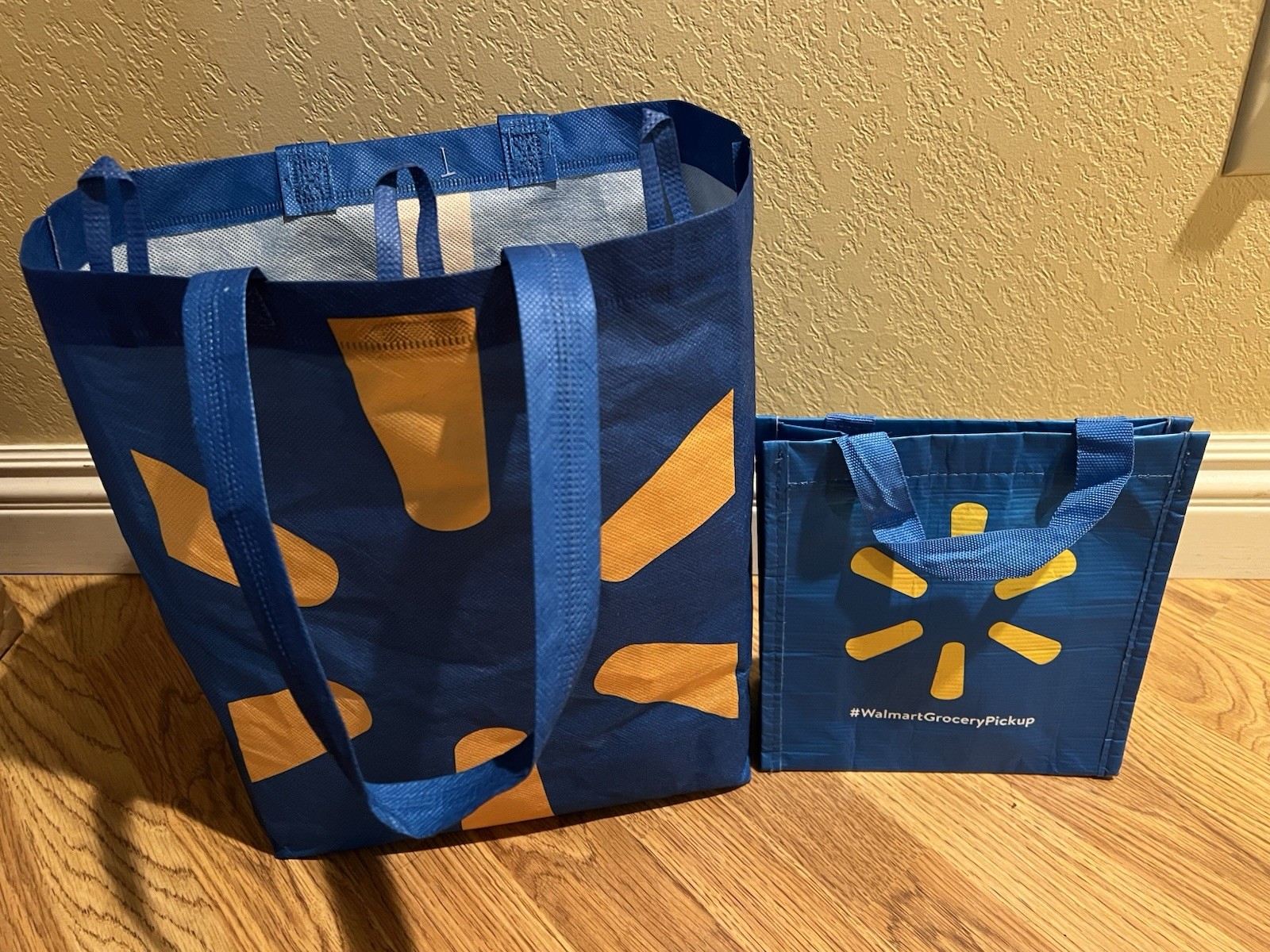 Walmart Tote Reusable Lot (2)