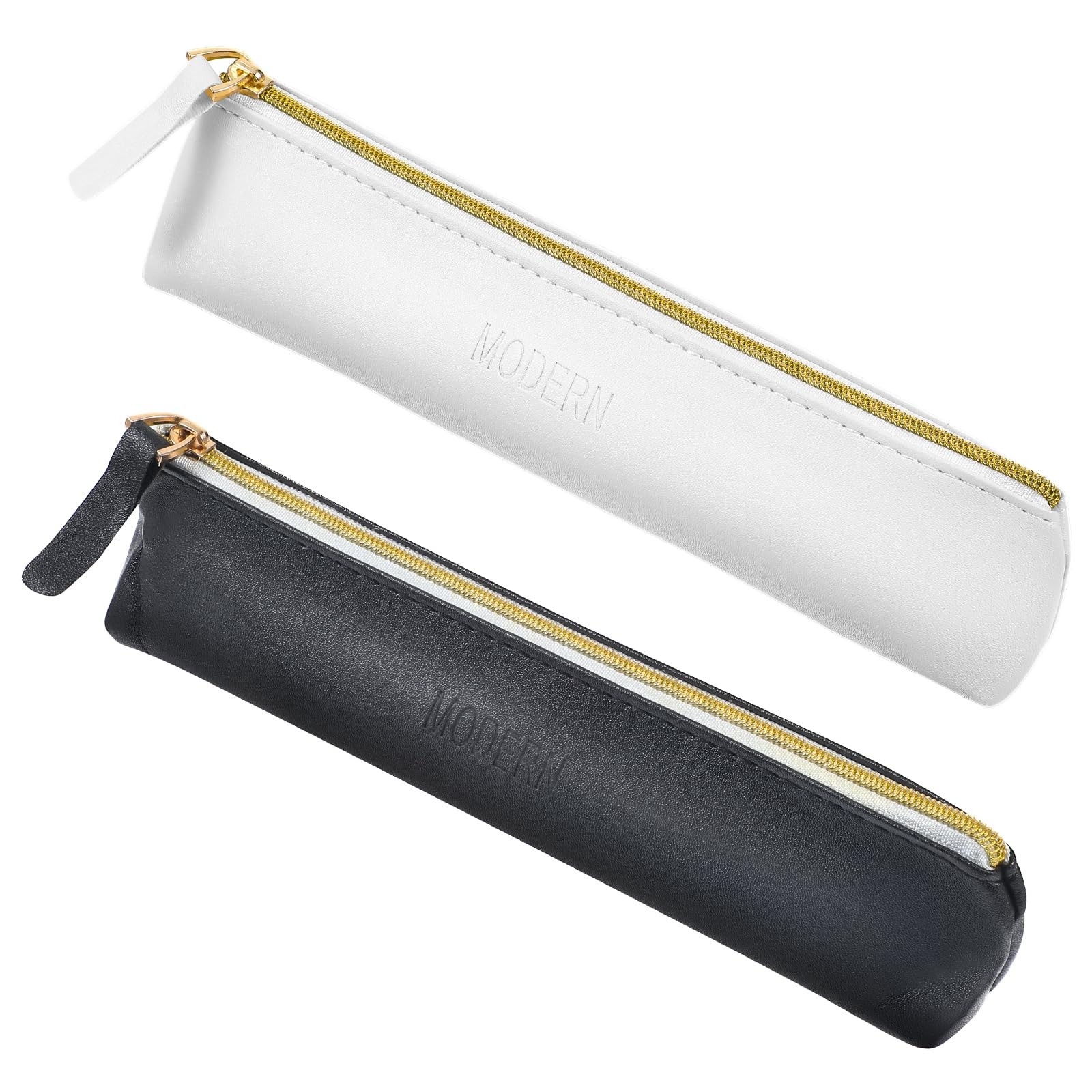 Tucnoeu 2pcs 20cm x 6.5cm x 3.5cm (7.87in x 2.55in x 1.37in), black white