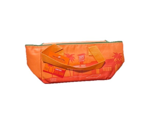 Trader Joes Mini Insulated Lunch Tote Bag – 2026 New – Orange