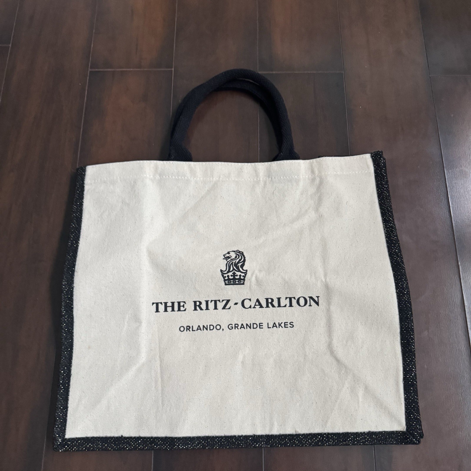 The Ritz Carlton Orlando Grande Lakes Canvas & Shimmer Black Gold