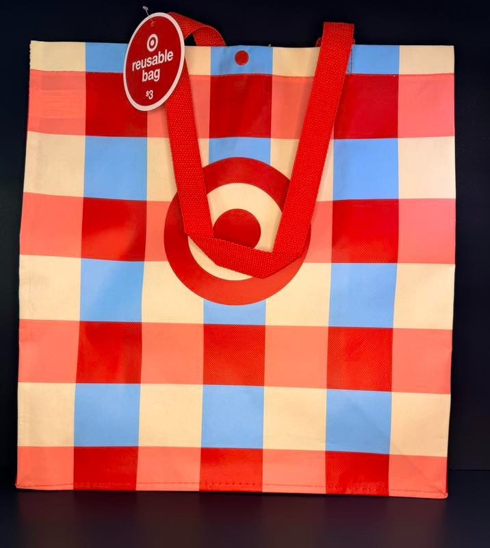 Target Reusable Shopping Tote Bag Reduce, Reuse, Recycle LOT OF 5