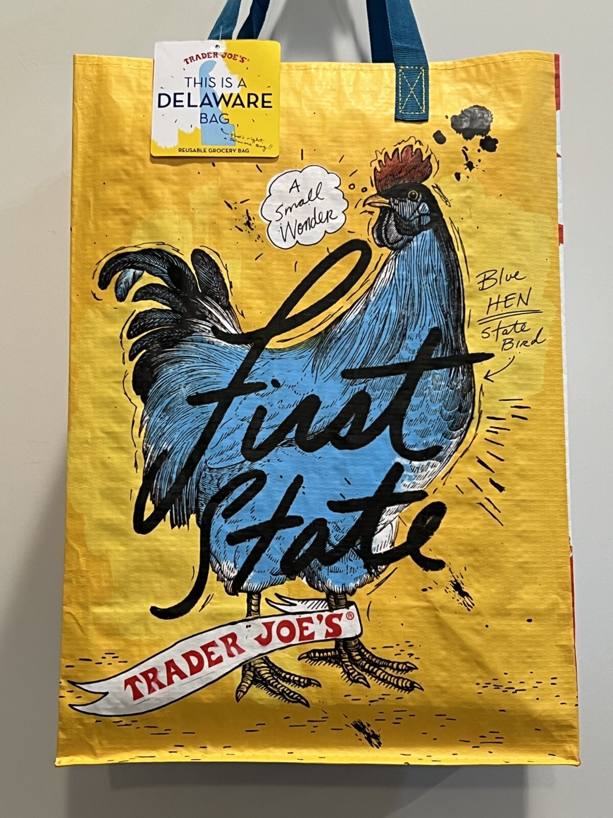 Trader Joe’s DELAWARE Regional Reusable Shopping Tote Bag – Collect ’em All!