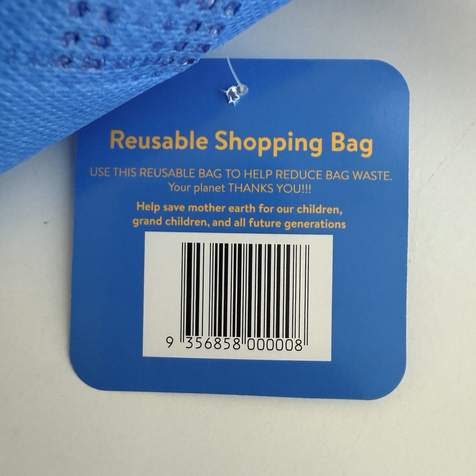Walmart Aloha from Hawaii Reusable Grocery Shopping Gift Bag NEW Lot Of 2 Blue