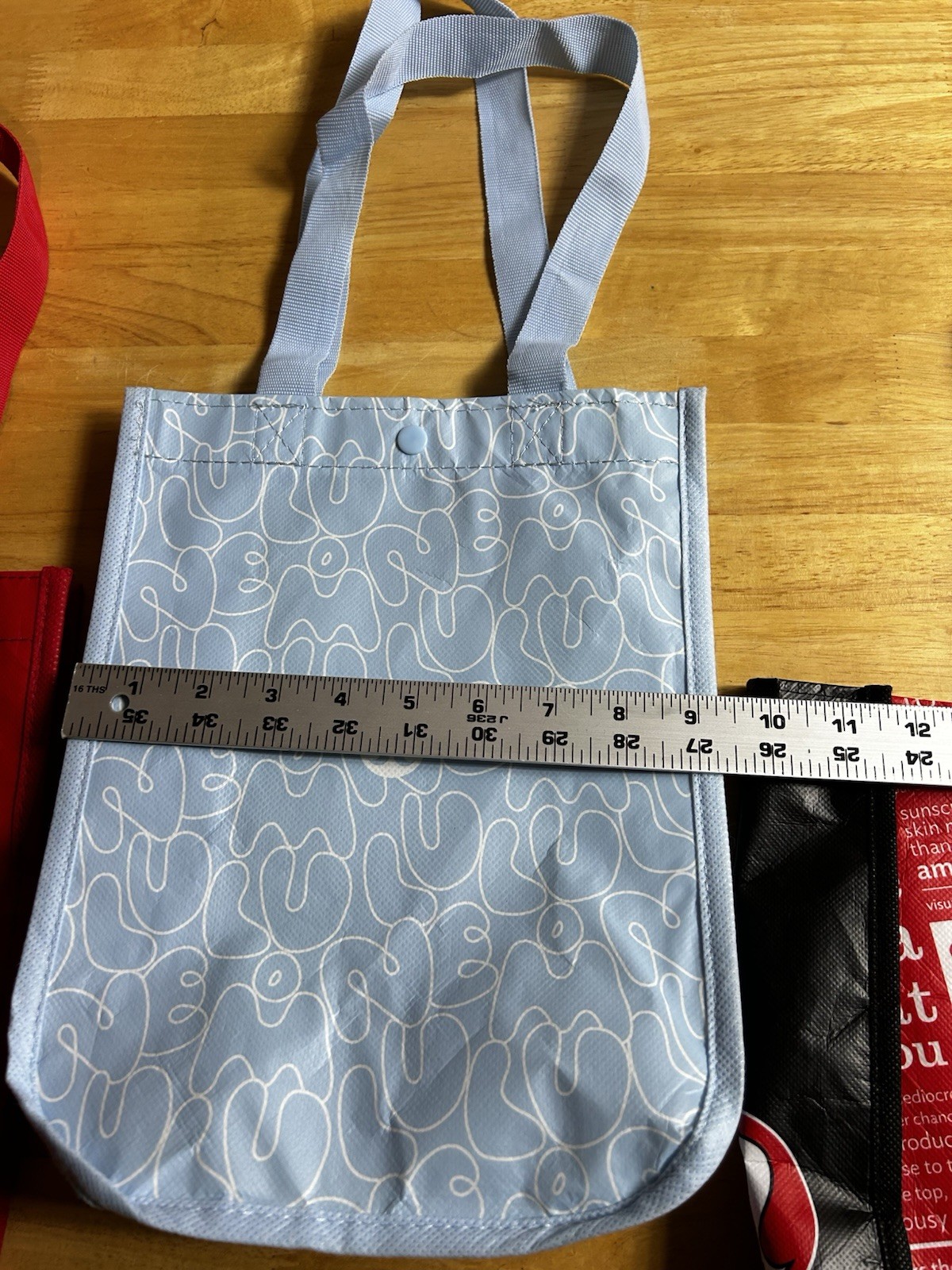 3 Pcs Lululemon Re-usable Tote Shopping Travel Gym Holiday Gift Bag 11″ x 9″ x4″