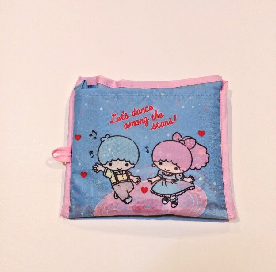 Little Twin Stars Folding Shopping Bag Grocery Tote Bag (CA, USA) SANRIO