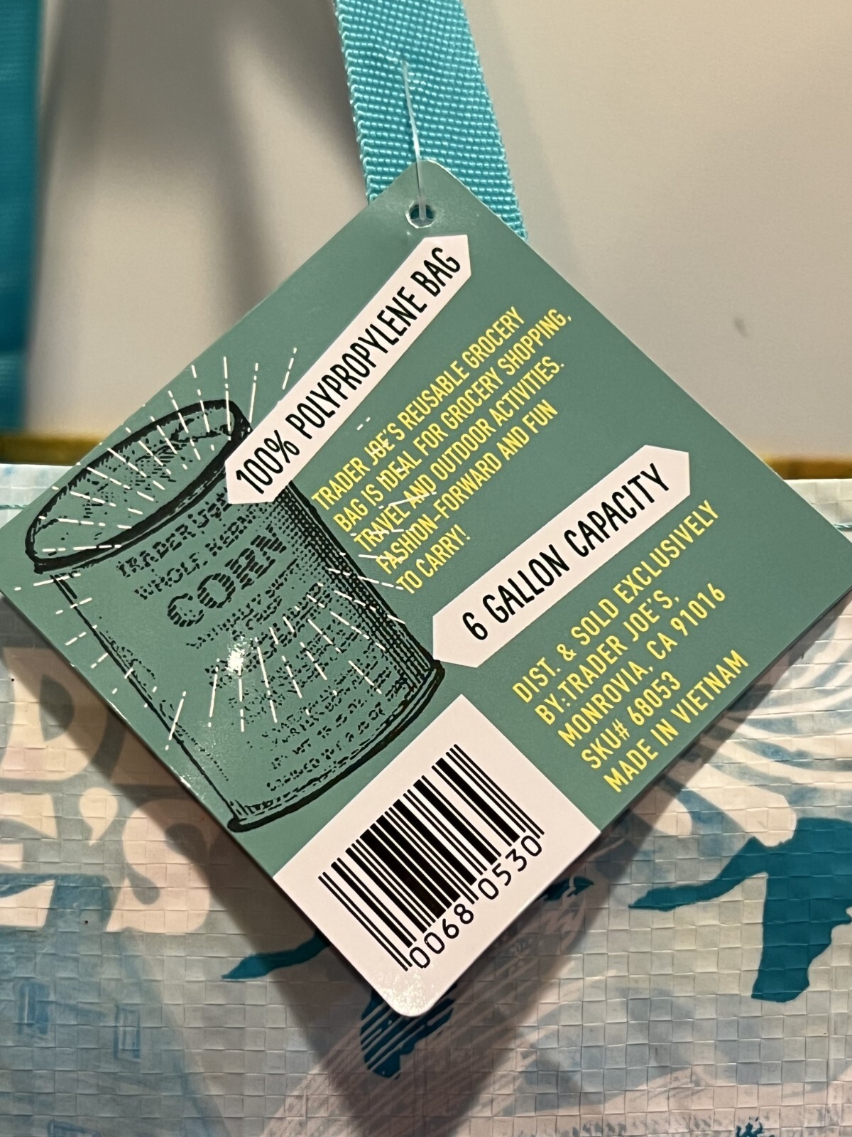 Trader Joe’s NEBRASKA Regional Reusable Shopping Tote Bag – Collect ’em All!