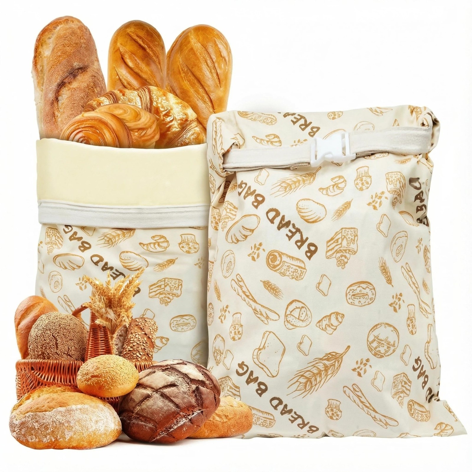 2-Pack JIDSPWLS 17 inches x 13 inches, Light Blue with White Background