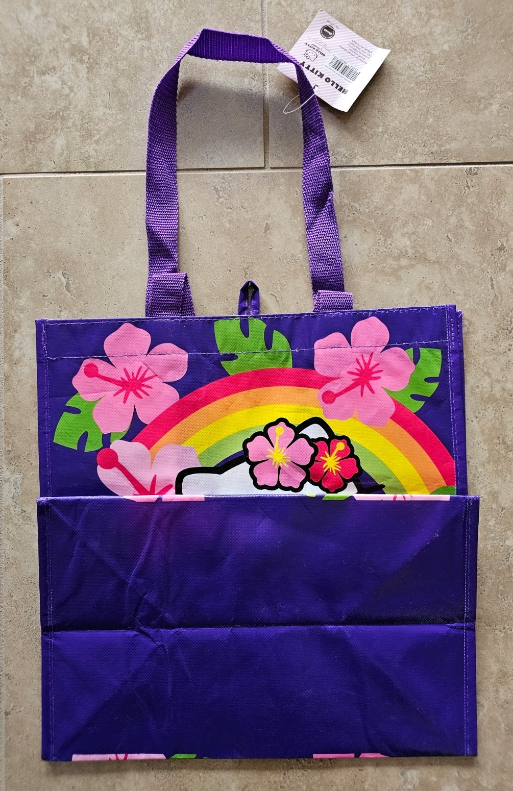 HAWAII Hello Kitty & Friends, Kuromi NWT Reusable Shopping Tote Bags Lot-of-4