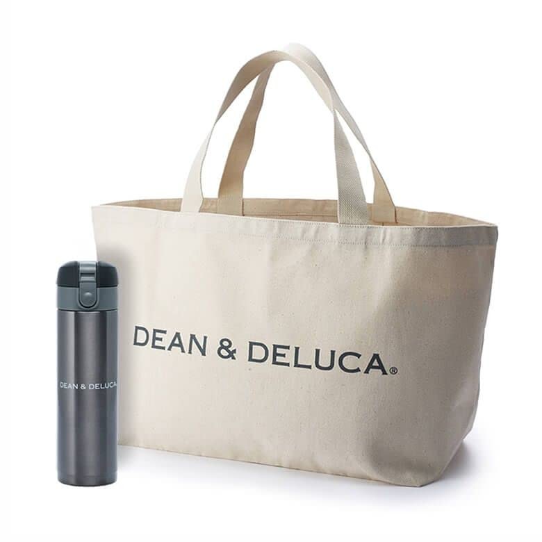 DEAN & DELUCA Tote Bag & Mug Bottle Gift Set 300ml Japan Limited Bundle Japan