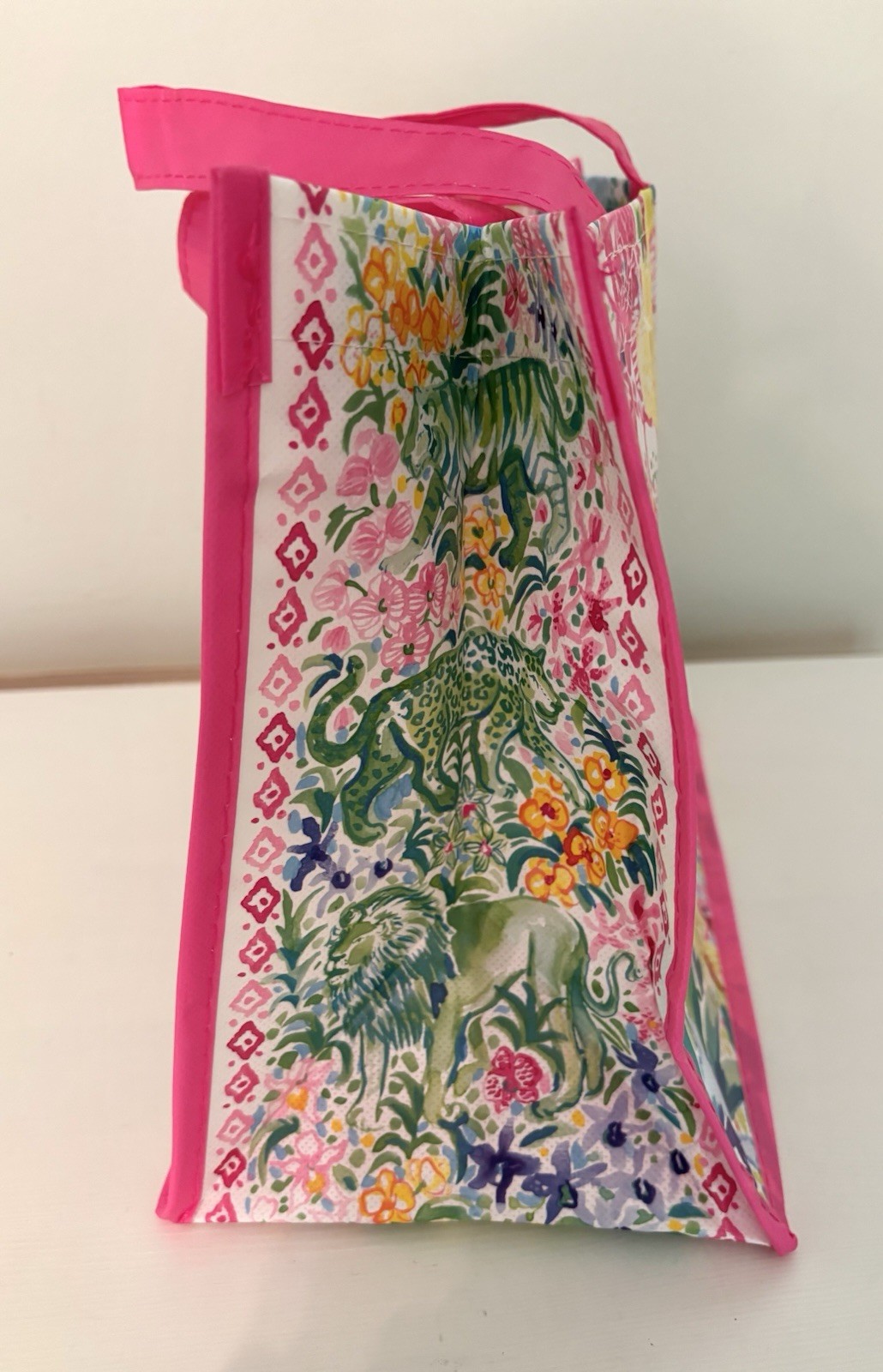 Lily Pulitzer Shopper Tote Lot Reusable Shopping Bags West Palm & Floral Garden