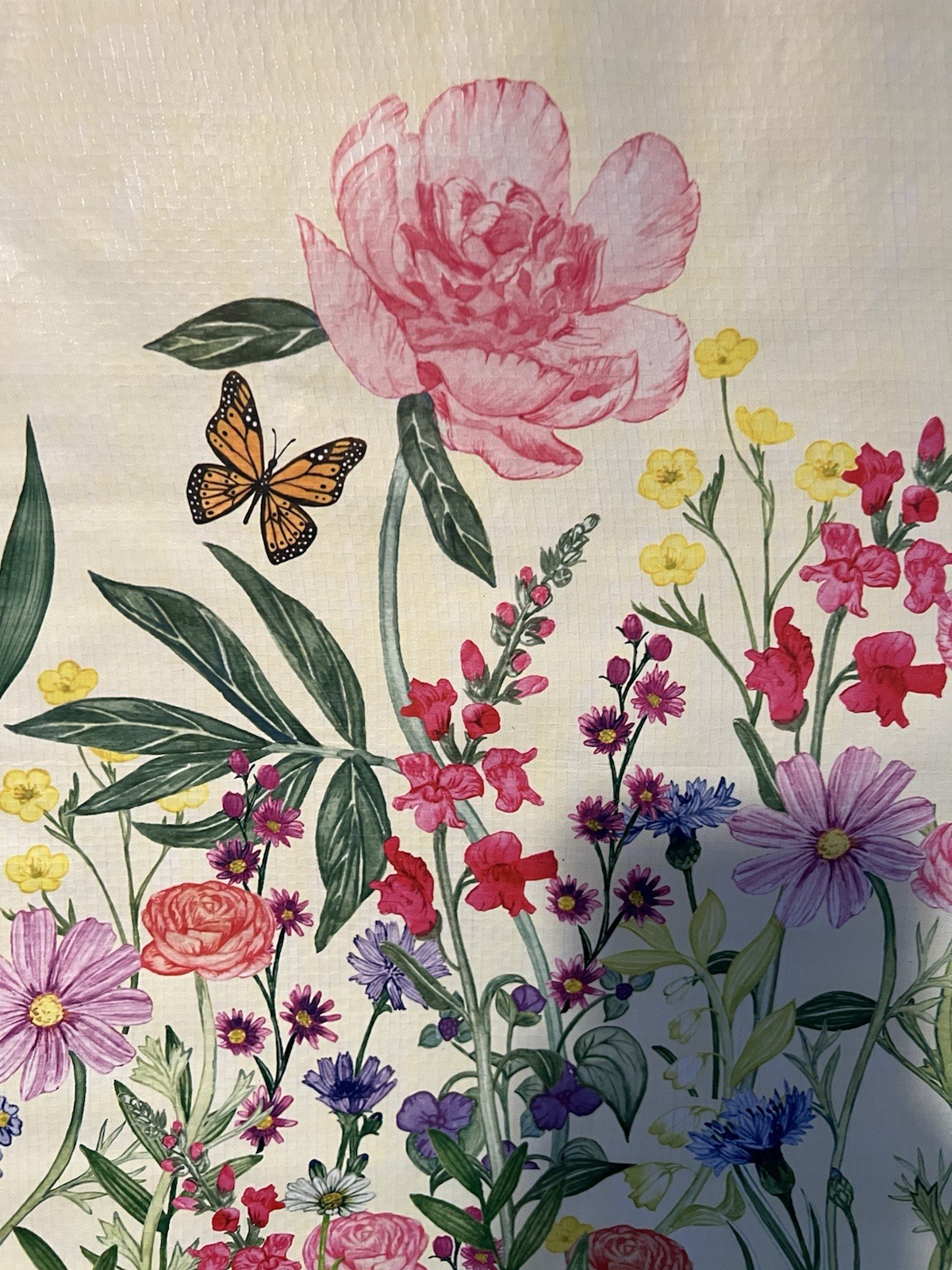 REUSABLE SHOPPING TRAVEL TOTE BAG FLORAL🦋 ECO FRIENDLY 🌸NEW