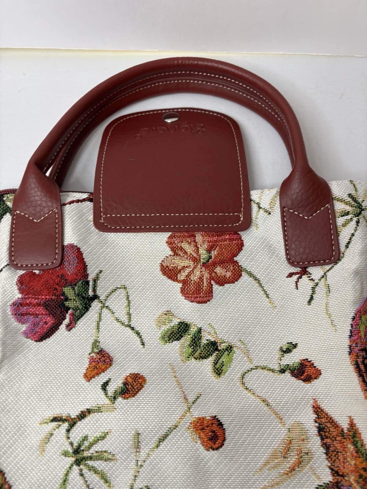 Signare Tapestry Folding Reusable Shopping Bag in Humming Birds