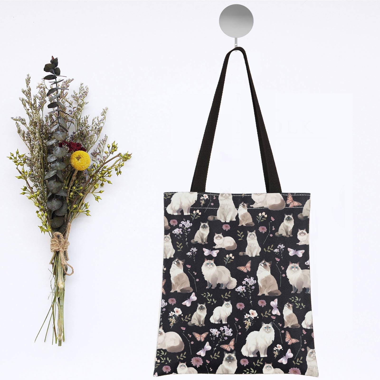 G2TUP Ragdoll Cat Tote Bag – Cat Owner & Lover Gifts – Shoulder Bag
