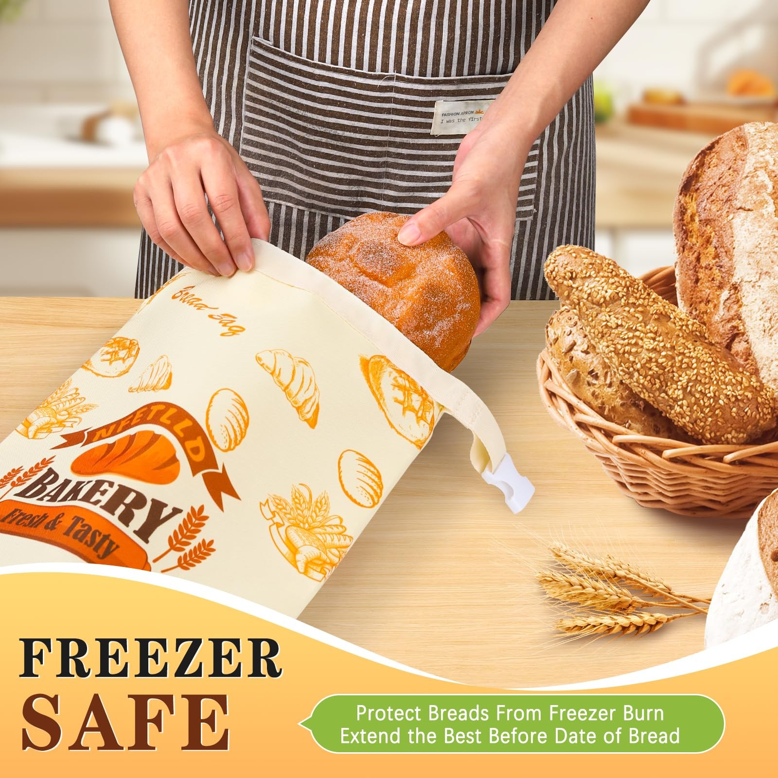 2 Packs Reusable ‎17*12 inches – Extra Large, ‎Off White orange Patterns
