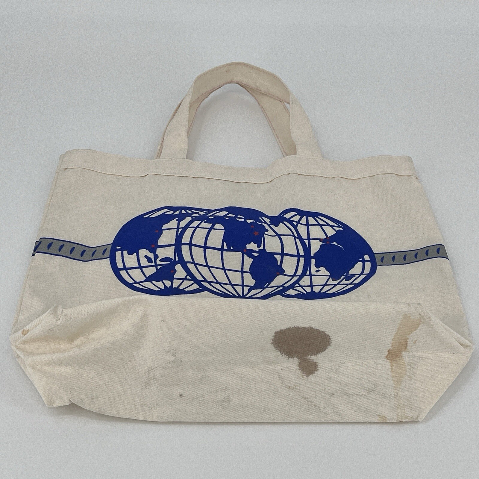 Vintage 80s 90s Breeze Stainless Steel Tote Canvas Book Bag – Corvette
