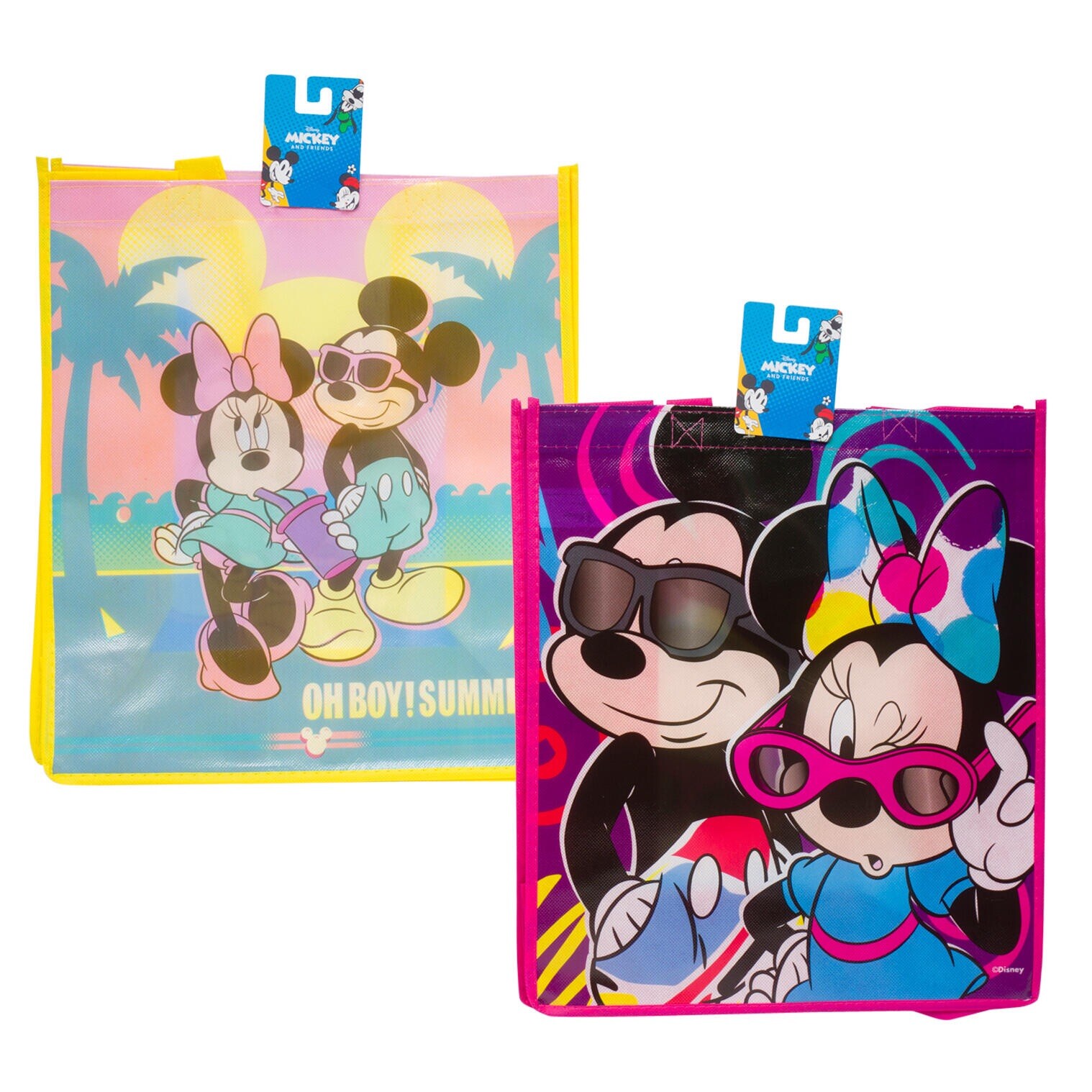 Disney Mickey And Minnie Mouse Reusable Bag for Party favors, gift bags – Lot 12