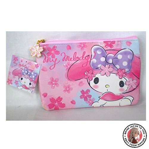 NEW My Melody Flat Pouch P Sakura 2743
