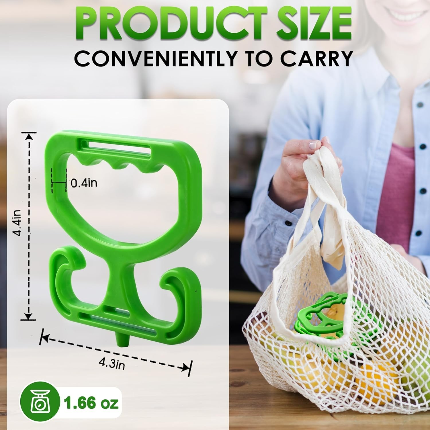 Heavy Duty 2-Pack Bag Carrier – Perfect for Shopping, Holds Up to 100lbs