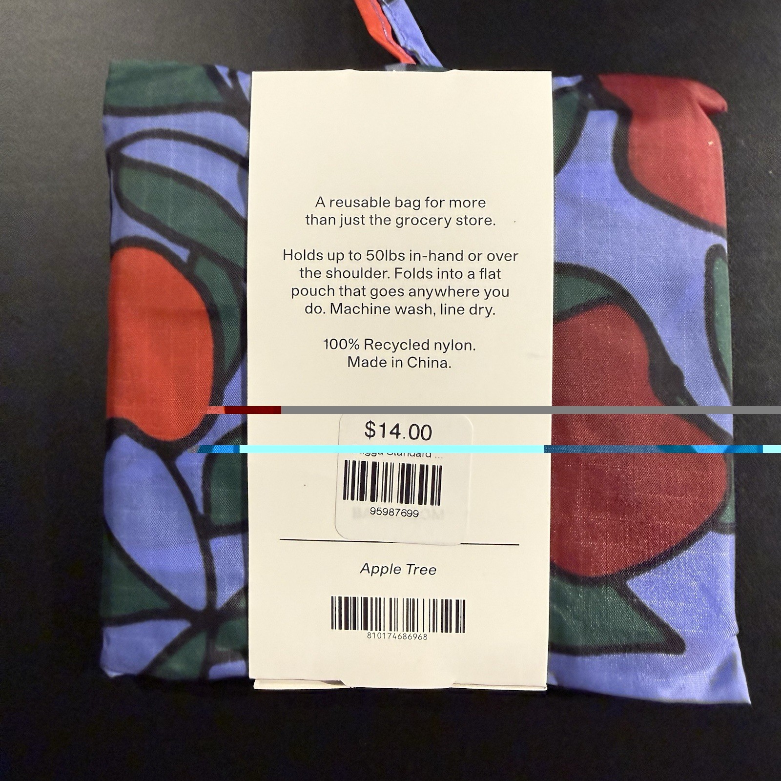 BAGGU APPLE TREE Standard Size Reusable Bag – NWT