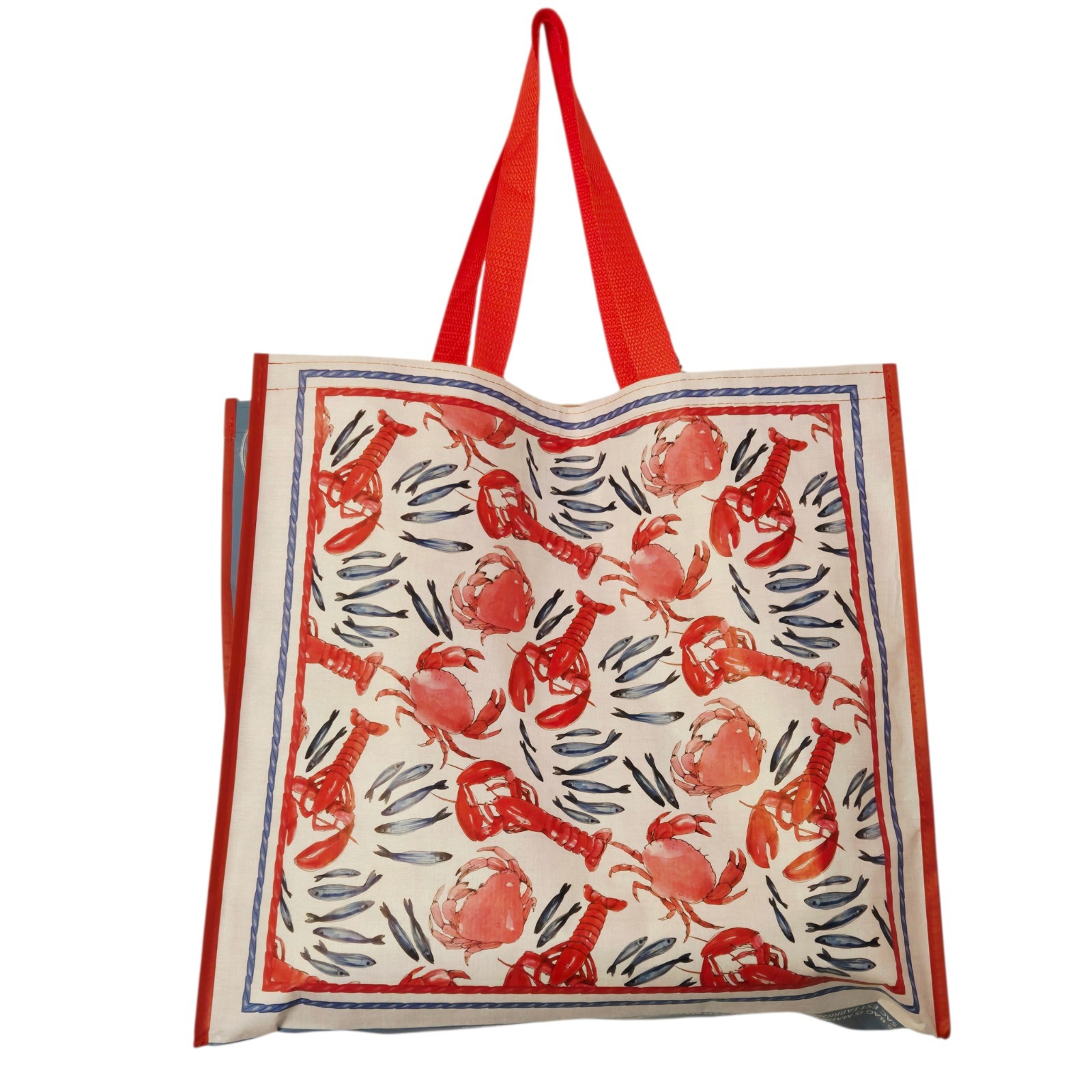 Crabs Crawfish Lobster Seafood Boil Fish Gift Bag Tote Shopping TJMaxx New!
