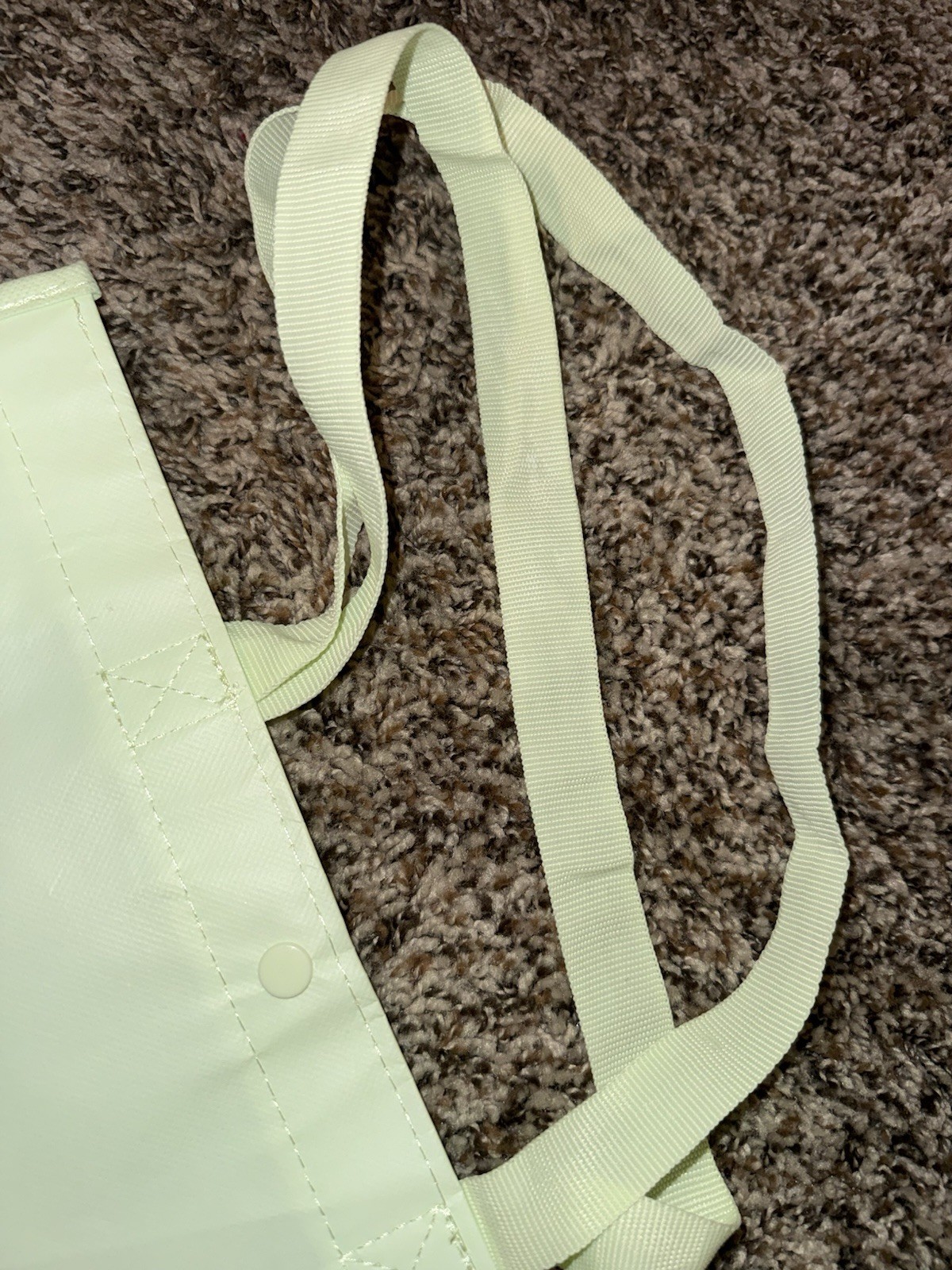 Lululemon Reusable Shopping Bag Bundle – Mint Green Large + Blue Mini Tote Rare