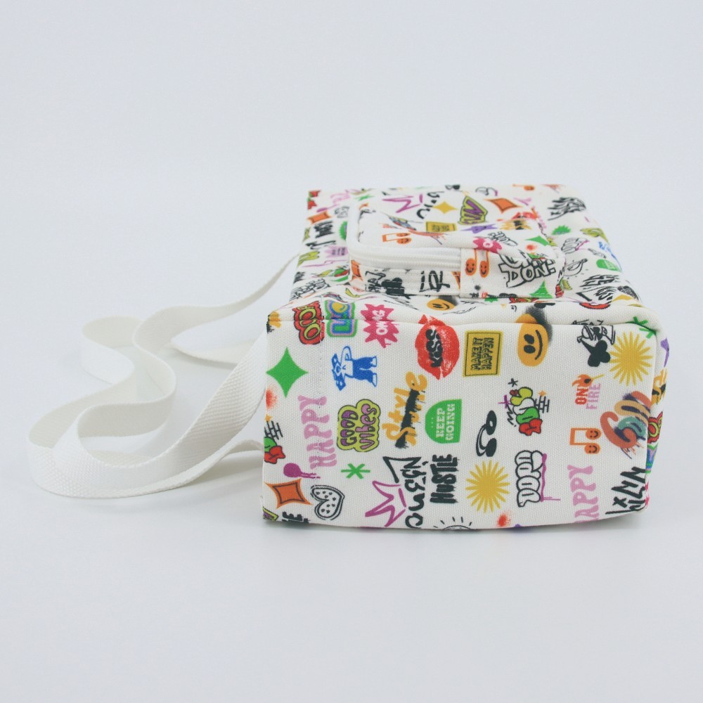 Reusable Canvas Tote Bag Small | 14 oz Heavy-Duty | Eco-Friendly Grocery Bag