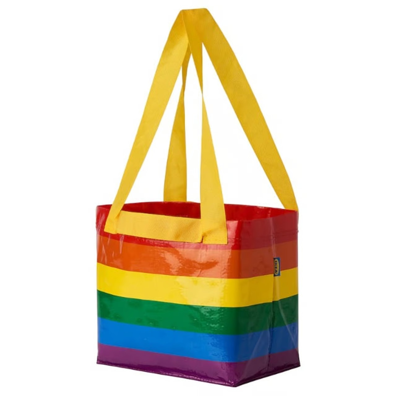 IKEA Storstomma Rainbow Bag Small Shopping Storage Gay Pride LGBT Ltd Ed