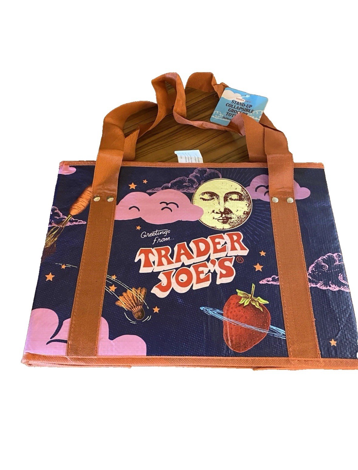 Trader Joe’s stand-Up Collapsible Reusable Hard Side Sturdy