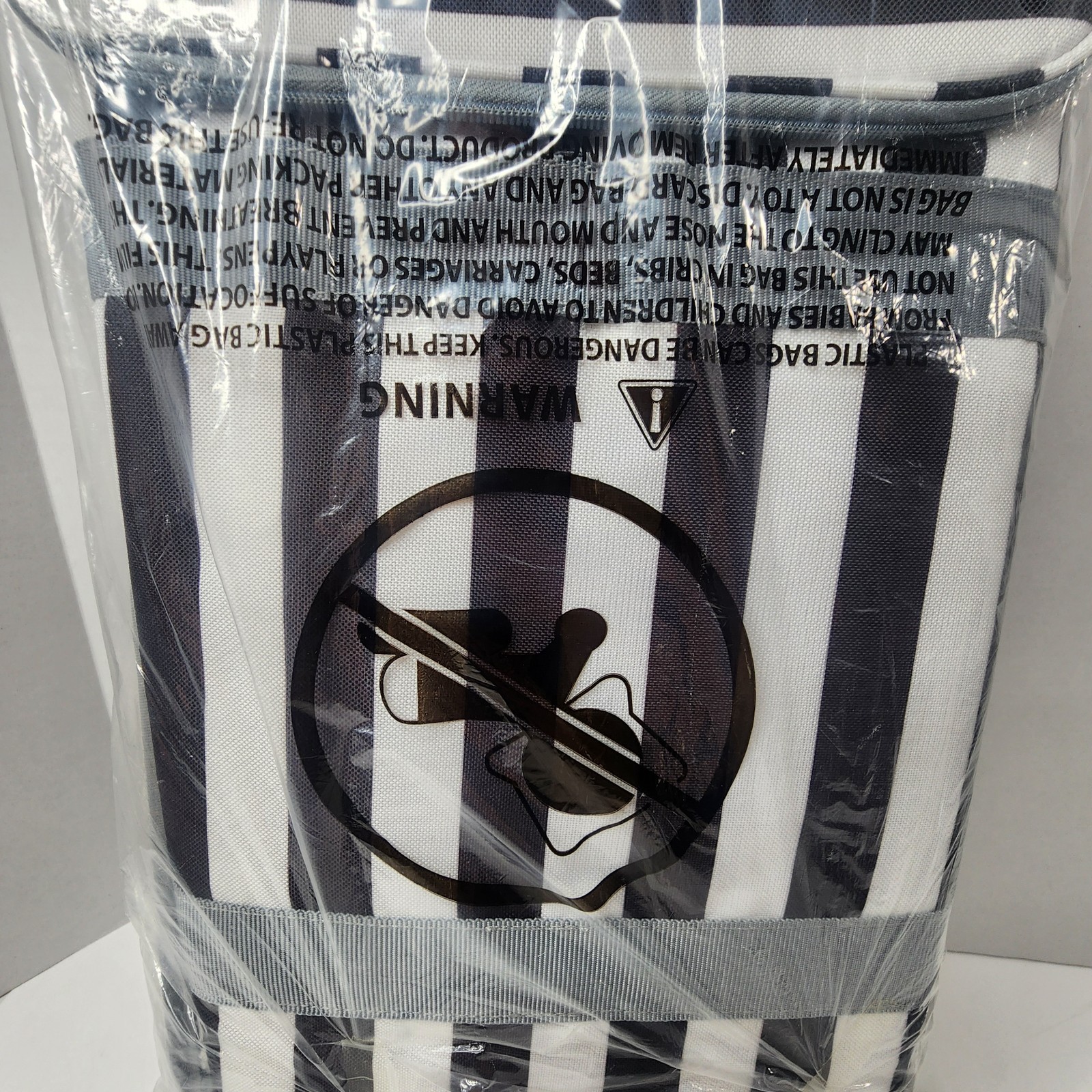 California Innovations Thermal Carrier Tote Bags 1 Large 1 Small Black Stripe