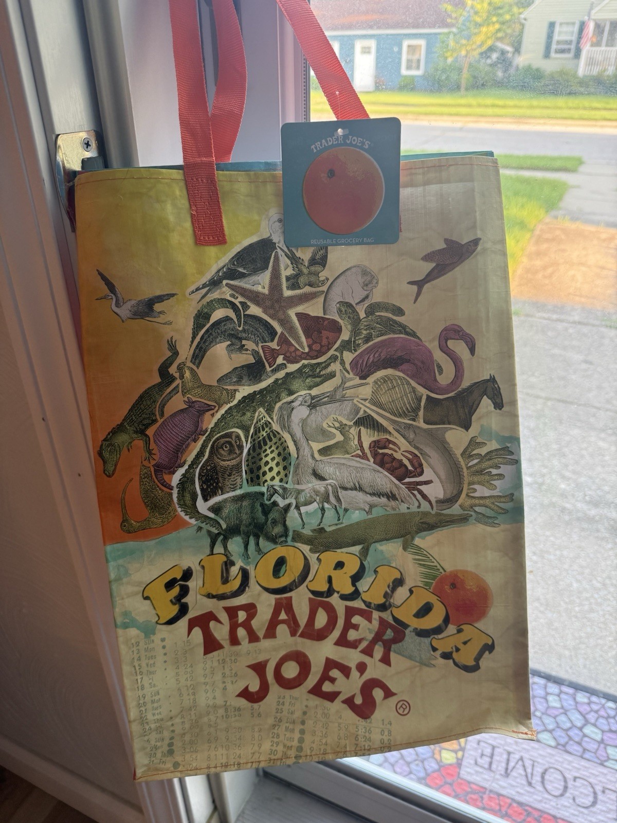 Trader Joe’s Florida Reusable State Bag NWT-6 Gal
