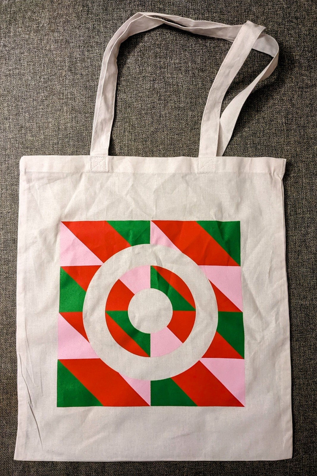 Target Logo Holiday Reusable Tote Bag 16×14 Inches