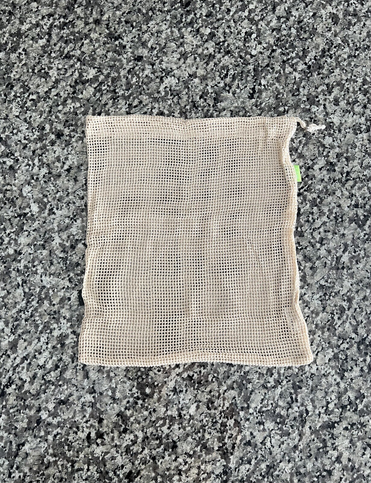 Organic Produce Bag Mesh 100% Cotton (17”x12.7”)(43.5cmx32.5cm) Natural Reusable