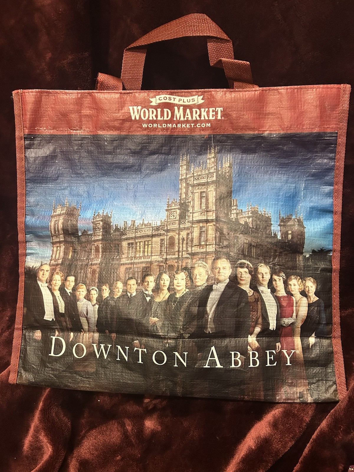 Downton Abbey Reusable Bag Violet Dowager Countess Costplus World Market