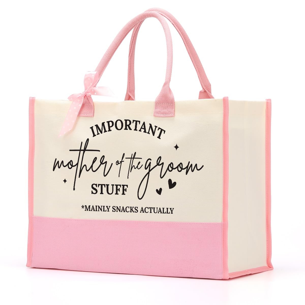 MIOOKISS Mother of the Groom Canvas Tote Bag Gifts for Women, Female, Lady …