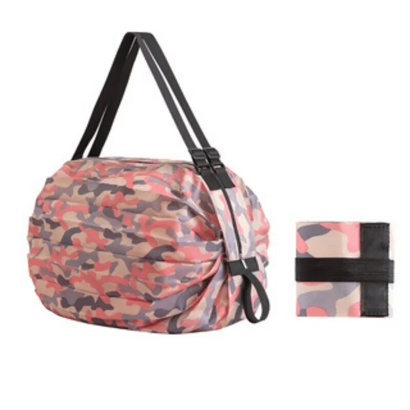 Shopping bag foldable reusable red water cloth oxford cloth water travel bag sup