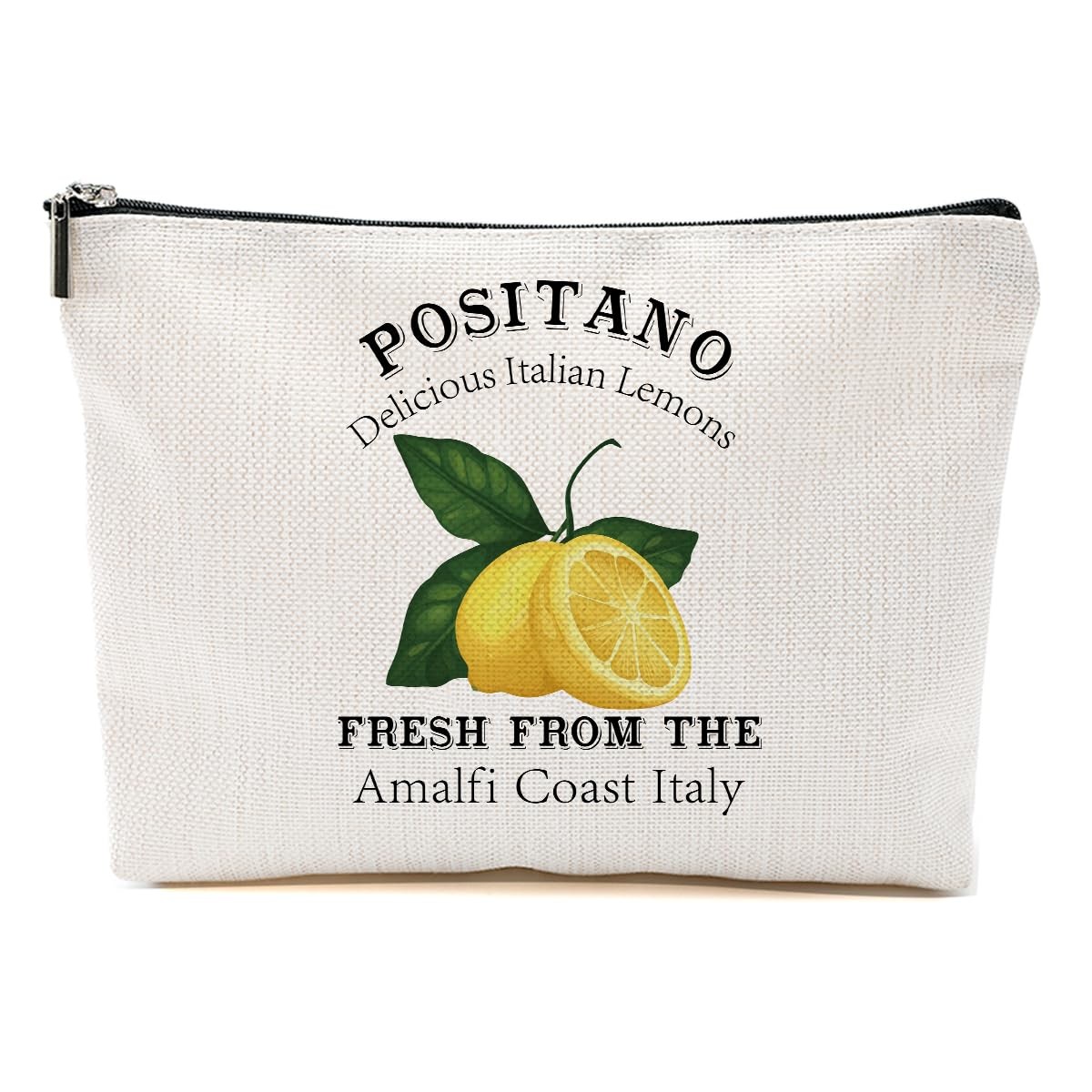 Lemon Bag Italy Travel Essentials Makeup 9.63 * 7.43 Inches, Multicolor087